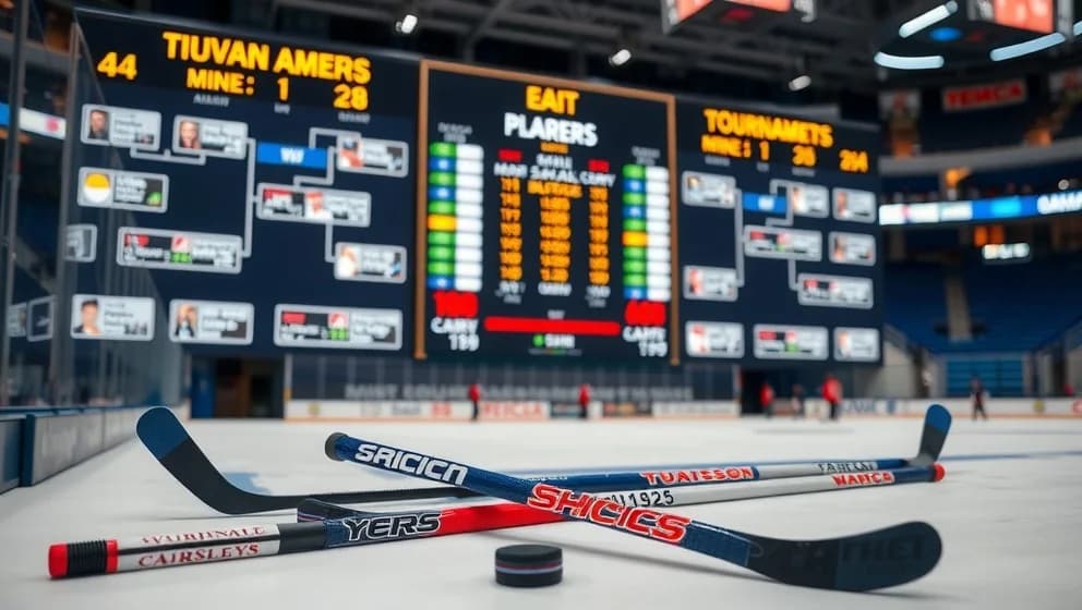 Hockey VM resultat tabell