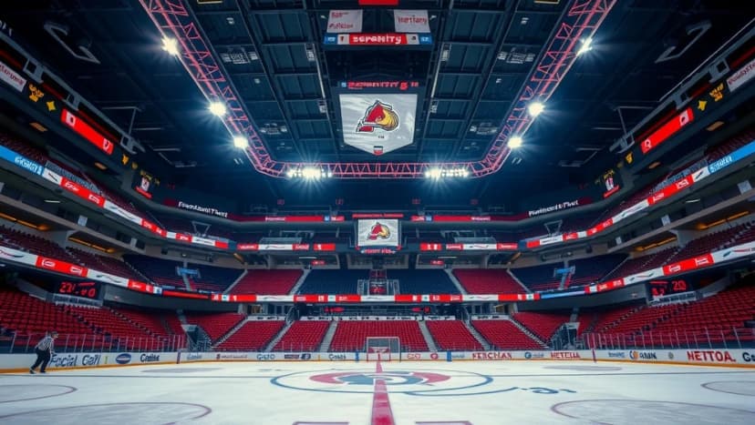 Swiss hockey games är intensiva och spännande